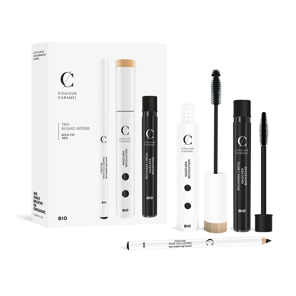 Couleur Caramel Intensive trio kit (mascara + oogpotlood)