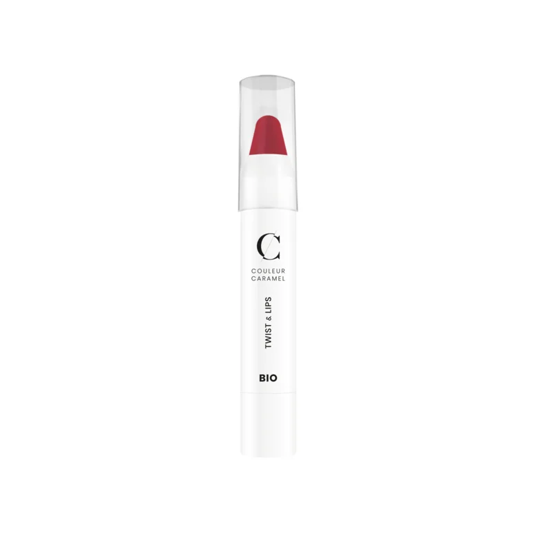 Couleur Caramel Twist & Lips (404) Rosy Red