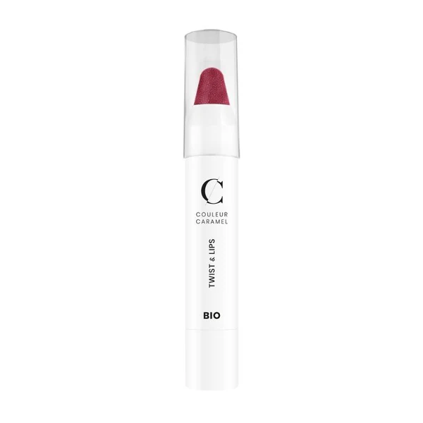 Couleur Caramel Twist & Lips (n°403) Dark Pink