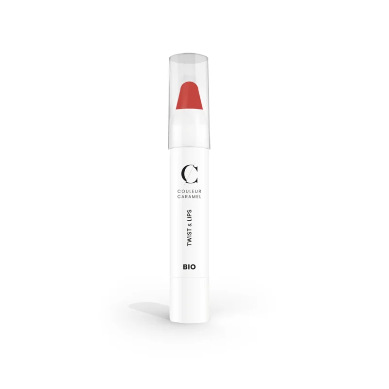 Couleur Caramel Twist & Lips (n°410) Coral