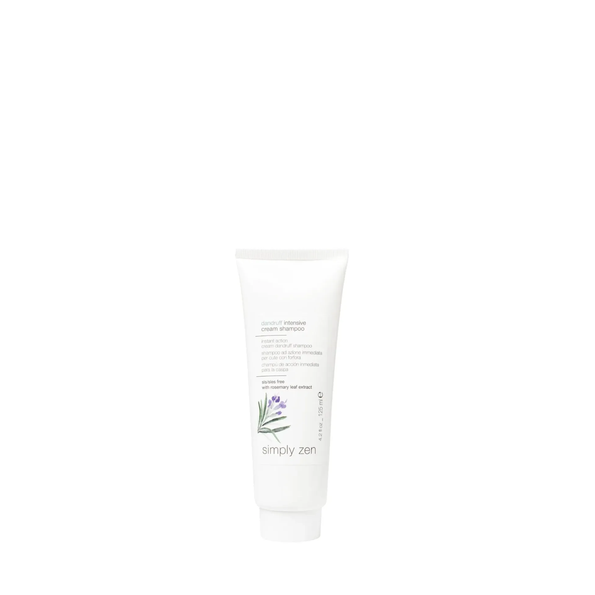 simply zen dandruff intensive cream shampoo
